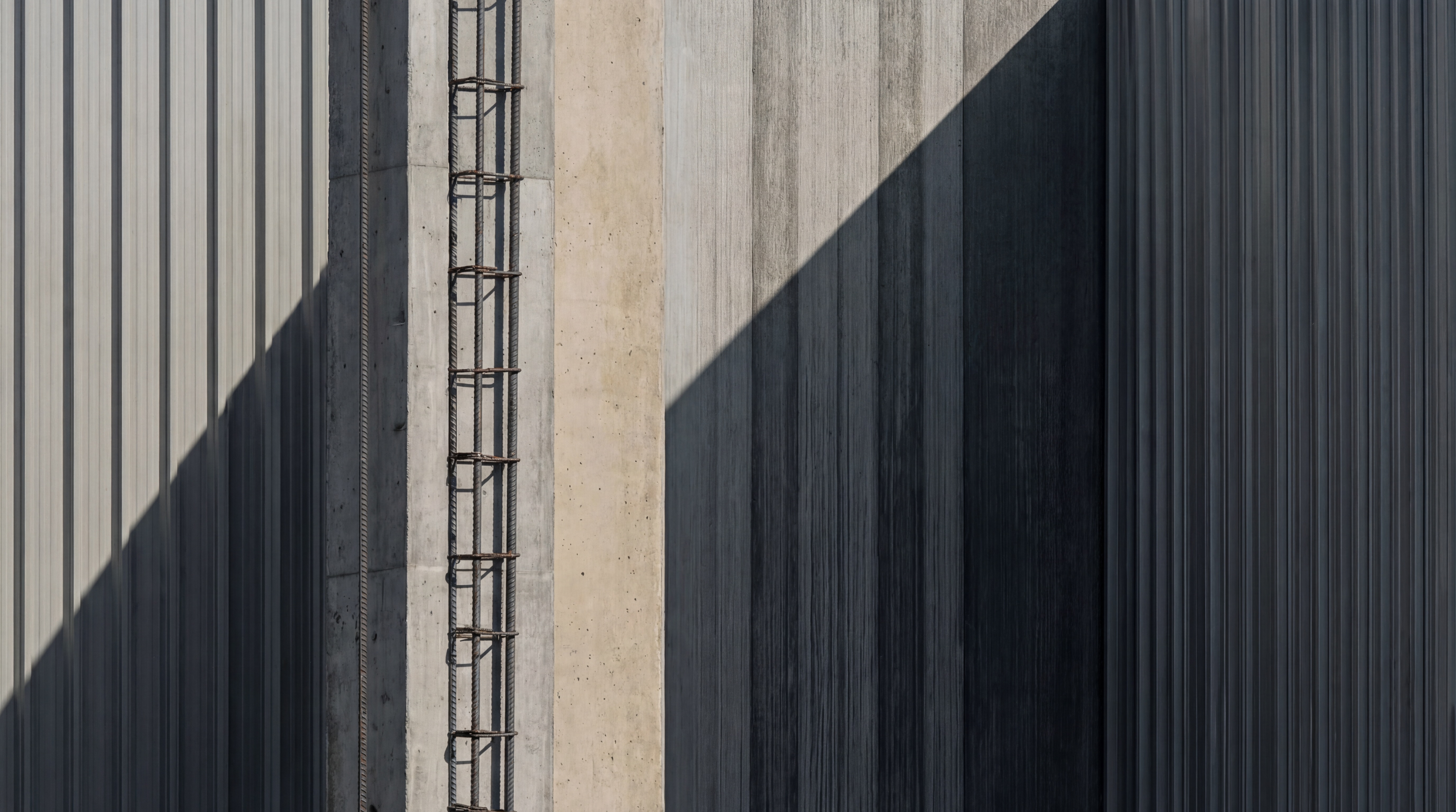 Installation of graphic panels on industrial building exterior